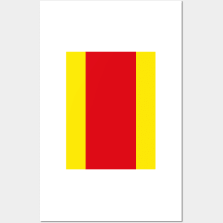 Partick Thistle FC Yellow Red 2016 Posters and Art